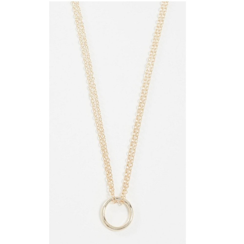 SHASHI Circle Necklace